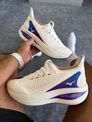 Mizuno Prophecy Neo Vista 2 15 Creme c/ Roxo e Vermelho