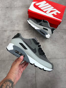 Nike AirMax 90 Cinza c/ Preto