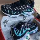 Nike AirMax TN Plus Preto c/ Verde Água e Rosa