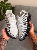 Nike Shox 12 Molas Retrô Branco c/ Preto
