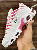 Nike Air Max TN Plus Branco c/ Rosa Pink