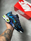 Nike AirMax TN AZUL Preto c/ Azul e Roxo