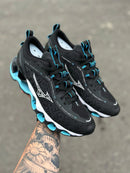 Mizuno Prophecy 13 Preto c/ Verde Água