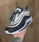 Air Max 97 c/ Branco Preto c/ Branco