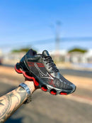 Mizuno Prophecy X Nacional Intermediário Preto c/ Vermelho