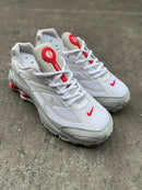 Nike Shox e Supreme Branco c/ Vermelho