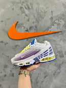 Nike AirMax TN Plus 3 Roxo Branco c/ Roxo e Amarelo