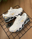 Mizuno Prophecy 8 Branco c/ Dourado