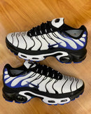 Air Max TN Plus Branco com Azul e Preto ( Edição Limitada )