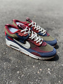 Nike AirMax 90 Azul c/ Verde e Vinho
