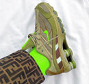 Nike Shox e Supreme Verde Militar c/ Verde Neon
