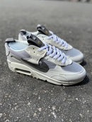 Nike AirMax 90 Branco c/ Cinza e Preto