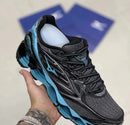 Mizuno Prophecy 6 Cinza c/ Preto e Azul Turquesa