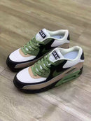 Air Max 90 Branco c Bege e Verde