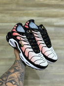 Nike AirMax TN Laranja Branco c/ Rosa e Preto