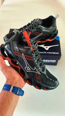 Mizuno Prophecy X Nacional Intermediário Preto c/ Vermelho