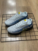Nike AirMax TN Branco c/ Azul e Amarelo Neon