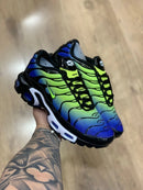 Nike AirMax TN Azul c/ Verde Limão