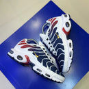 Nike Air Max TN Plus Branco c/ Azul Marinho e Vermelho