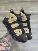 Nike Air More Uptempo Marrom c/ Bege