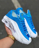 Nike Shox R4 Azul c/ Branco