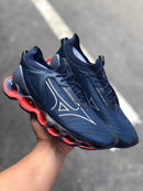 Mizuno Prophecy 14 Azul Marinho c/ Coral e Branco