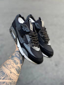 Nike AirMax 90 Preto c/ Cinza Escuro