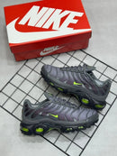 Nike AirMax TN Verde Cinza c/ Verde Limão