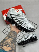 Nike Shox 12 Molas Retrô Branco c/ Preto