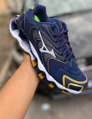 Mizuno Prophecy 12s Nacional Intermediário Azul Marinho c/ Amarelo
