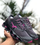 Mizuno Prophecy 9 Cinza Escuro c/ Rosa