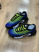 Nike AirMax TN Azul c/ Verde Limão
