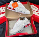 Nike Shox e Supreme Branco c/ Vermelho