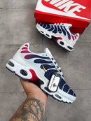 Nike AirMax TN Paris Azul Branco c/ Azul Marinho e Vermelho