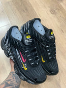 Nike AirMax TN Plus 3 Preto c/ Branco e Amarelo