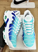 Nike Air Max TN Plus Branco c/ Azul e Turquesa