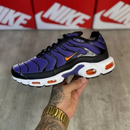 Nike Air Max TN Plus Roxo c/ Preto e Laranja