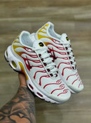 Nike Air Max TN Plus Branco, Vermelho e Amarelo