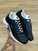Nike Air Max TN Plus Preto c/ Azul e Turquesa