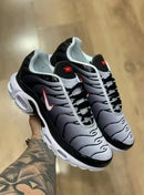 Nike Air Max TN Plus Cinza Degradê c/ Vermelho