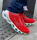 Mizuno Prophecy 12 Vermelho c/ Branco e Verde Água