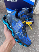 Mizuno Prophecy X Nacional Intermediário Azul c/ Preto