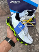 Mizuno Prophecy X Nacional Intermediário Branco c/ Verde Limão