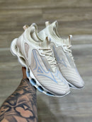 Mizuno Prophecy 14 Off White c/ Azul Claro