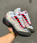 Nike AirMax 95 Branco c/ Vermelho