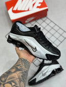 Nike Shox R4 Preto c/ Branco