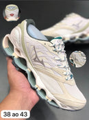 Mizuno Prophecy LS Creme c/ Verde