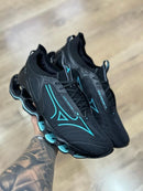 Mizuno Prophecy 14 Preto c/ Azul Turquesa