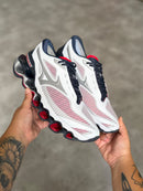 Mizuno Prophecy 15 Branco c/ Marinho e Vermelho