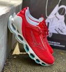 Mizuno Prophecy 12 Vermelho c/ Branco e Verde Água